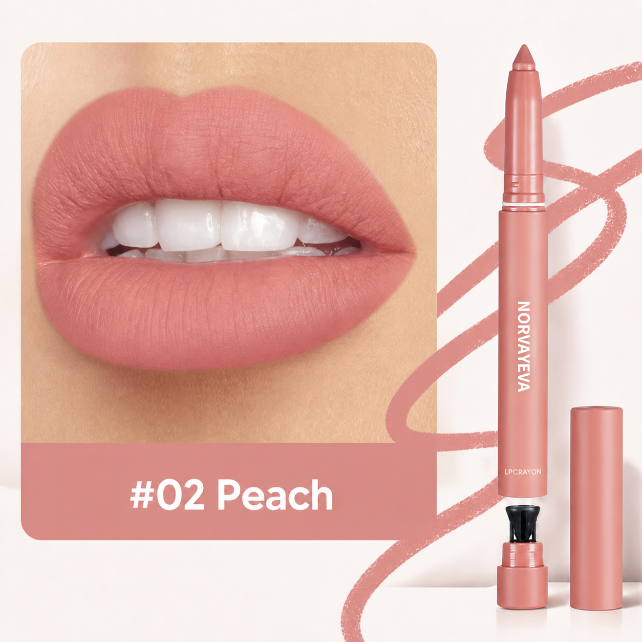 NORVAYEVA LIP LINER + SOFT-BLUR DEFINITION