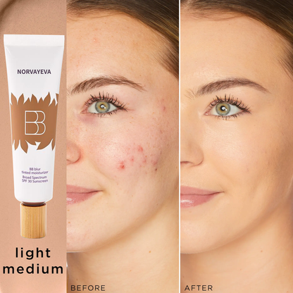 blur tinted moisturizer SPF 30 - instantly brightens, hydrates & smooths your skin