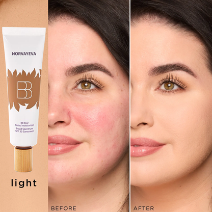 blur tinted moisturizer SPF 30 - instantly brightens, hydrates & smooths your skin