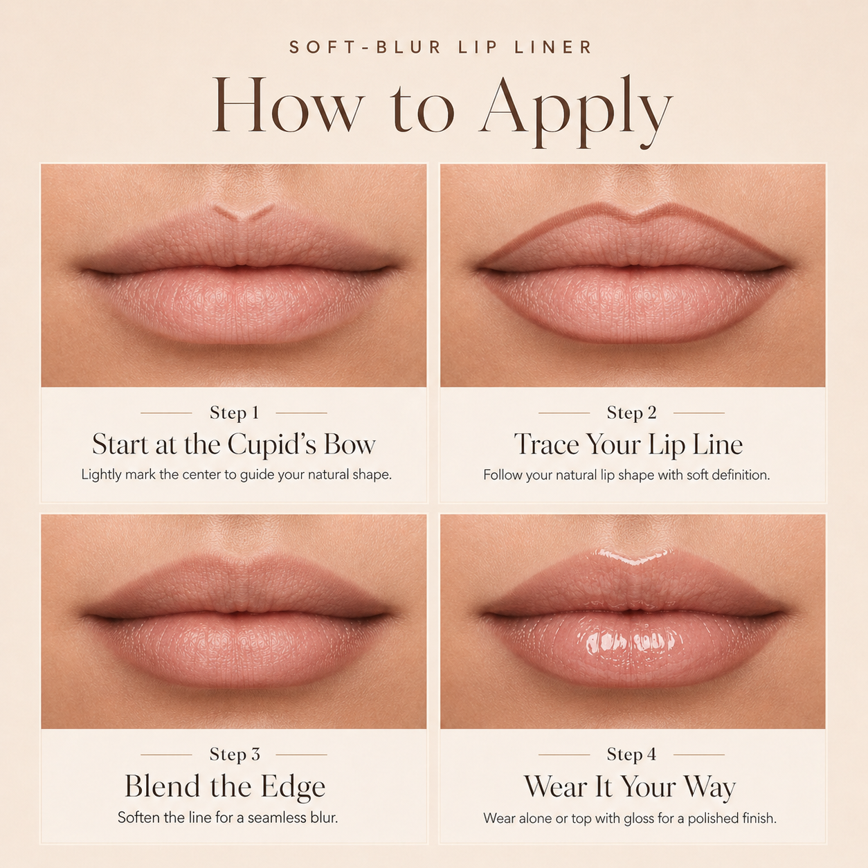 NORVAYEVA LIP LINER + SOFT-BLUR DEFINITION