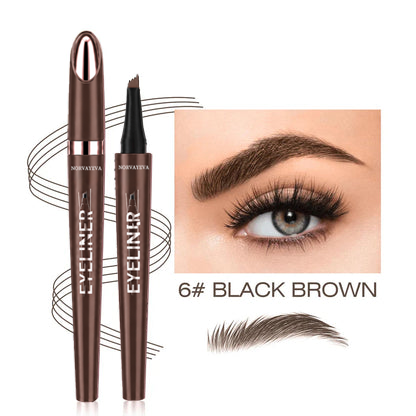 Last Day Buy 1 Get 1 Free✨Waterproof Micro-Fork Eyebrow Pencil